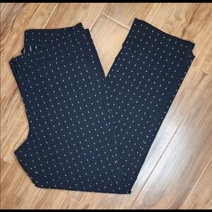 lane bryant plus size 18 black Stretch Casual Dress Pants Trousers